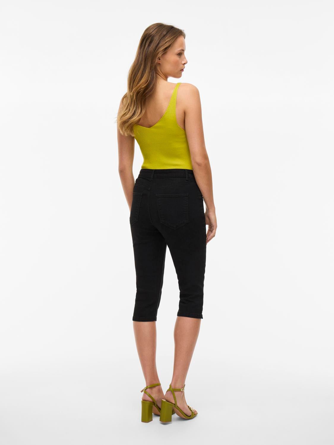 VIJEGGY Jeggings - Black Denim - VERO MODA & VILA Bergvik